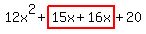 12x%5E2%2Bhighlight%2815x%2B16x%29%2B20