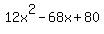 12x%5E2+-+68x+%2B+80