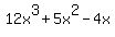 12x%5E3%2B5x%5E2-4x
