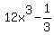 12x%5E3-1%2F3