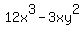 12x%5E3-3xy%5E2