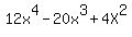 12x%5E4-20x%5E3%2B4X%5E2