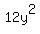 12y%5E2
