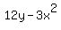 12y+-+3x%5E2