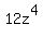 12z%5E4
