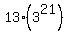 13%283%5E21%29