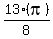 13%28pi%29%2F8