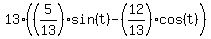13%2A%28%285%2F13%29%2Asin%28t%29+-+%2812%2F13%29%2Acos%28t%29%29