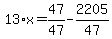13%2Ax=47%2F47-2205%2F47