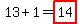 13%2B1=highlight%2814%29