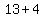 13%2B4