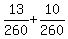 13%2F260+%2B+10%2F260