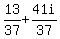 13%2F37%2B41i%2F37