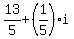 13%2F5%2B%281%2F5%29i