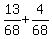 13%2F68%2B4%2F68