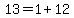 13=1%2B12