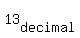 13%5Bdecimal%5D