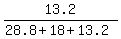 13.2%2F%2828.8%2B18%2B13.2%29