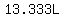 13.333L