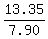13.35%2F7.90