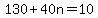 130%2B40n=10