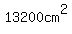 13200cm%5E2