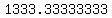1333.33333333