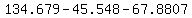 134.679+-+45.548+-+67.8807