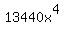 13440x%5E4