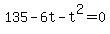 135+-+6t+-+t%5E2=0