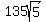 135sqrt%285%29