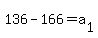 136-166=+a%5B1%5D+