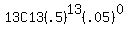 13C13%28.5%29%5E13%28.05%29%5E0