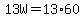 13W=13%2A60