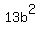13b%5E2