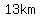 13km