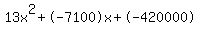 13x%5E2%2B-7100x%2B-420000