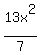 13x%5E2%2F7%29