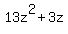 13z%5E2+%2B+3z
