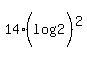 14%28log%282%29%29%5E2+