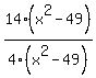 14%28x%5E2-49%29%2F4%28x%5E2-49%29
