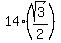 14%2A%28sqrt%283%29%2F2%29