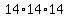 14%2A14%2A14+