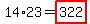 14%2A23=highlight%28322%29