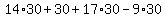 14%2A30%2B30%2B17%2A30-9%2A30