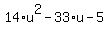 14%2Au%5E2-33%2Au-5
