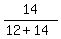 14%2F%2812%2B14%29