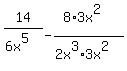14%2F%286x%5E5%29-%288%2A3x%5E2%29%2F%282x%5E3%2A3x%5E2%29