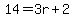 \"14++=+3r+%2B+2\"