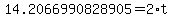 14.2066990828905=2%2At